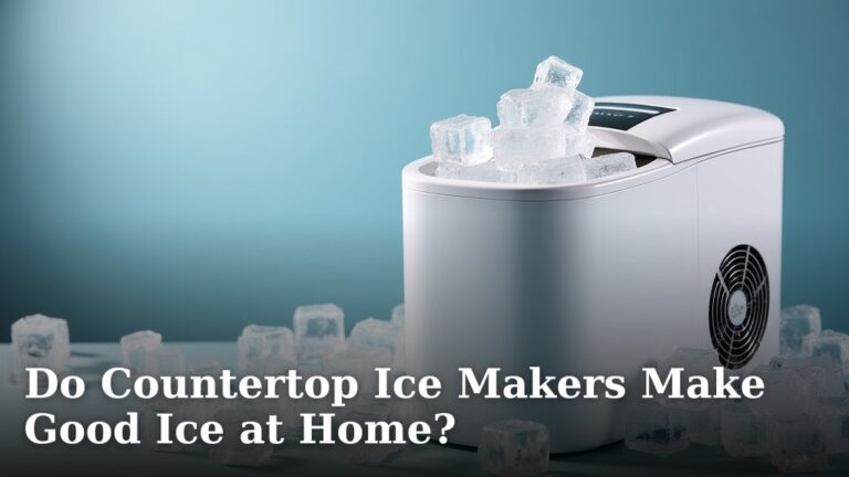 Do Countertop Ice Makers Make Good Ice at Home?