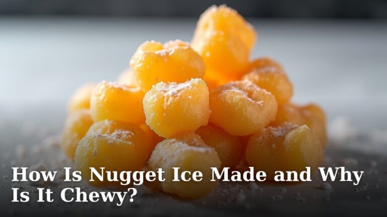 How Is Nugget Ice Made and Why Is It Chewy?
