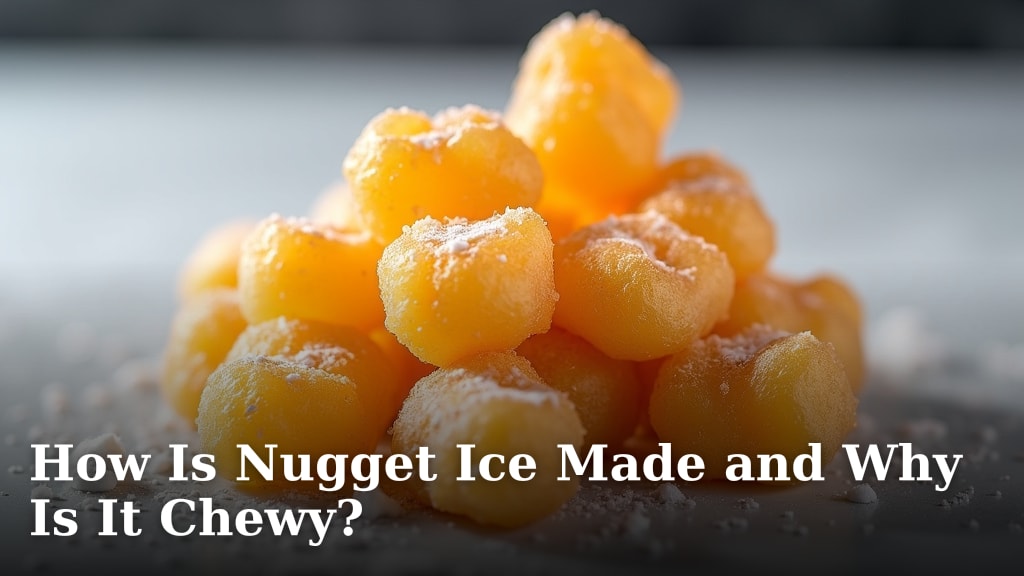 How Is Nugget Ice Made and Why Is It Chewy?
