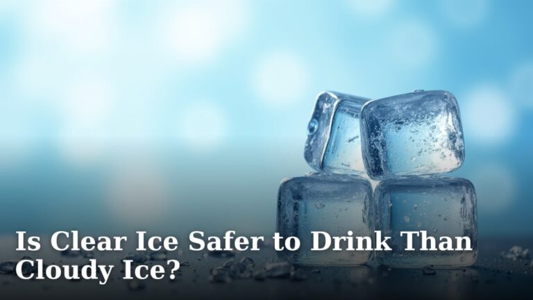 Is Clear Ice Safer to Drink Than Cloudy Ice?