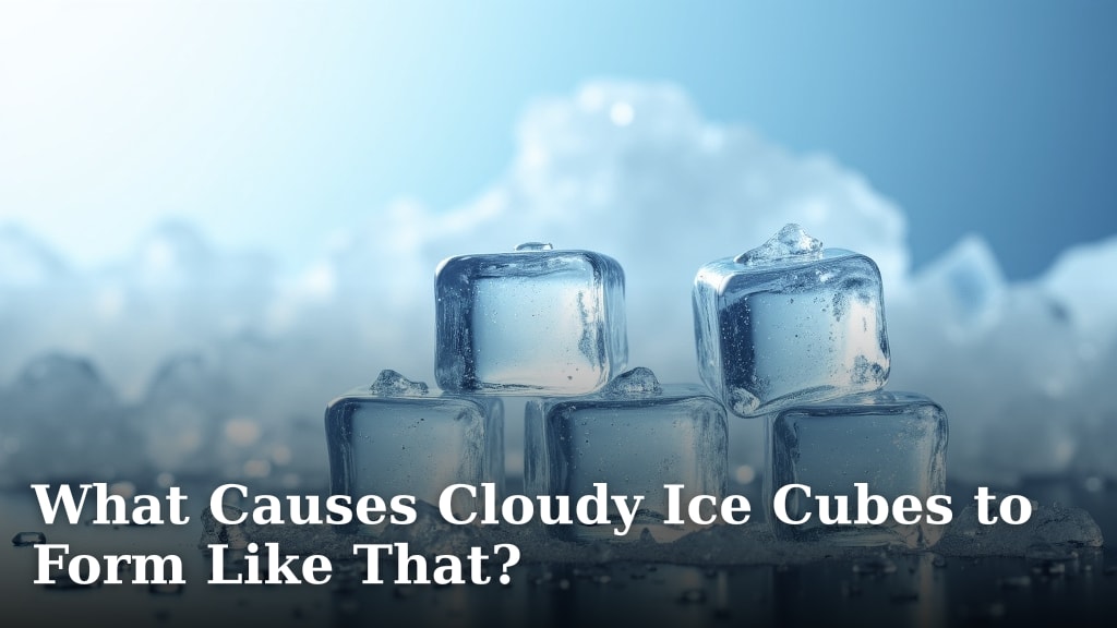 What Causes Cloudy Ice Cubes to Form Like That?