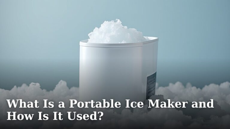 What Is a Portable Ice Maker and How Is It Used?
