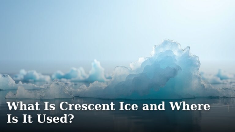 What Is Crescent Ice and Where Is It Used?