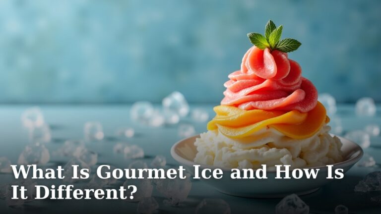 What Is Gourmet Ice and How Is It Different?