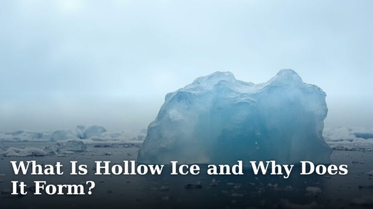What Is Hollow Ice and Why Does It Form?