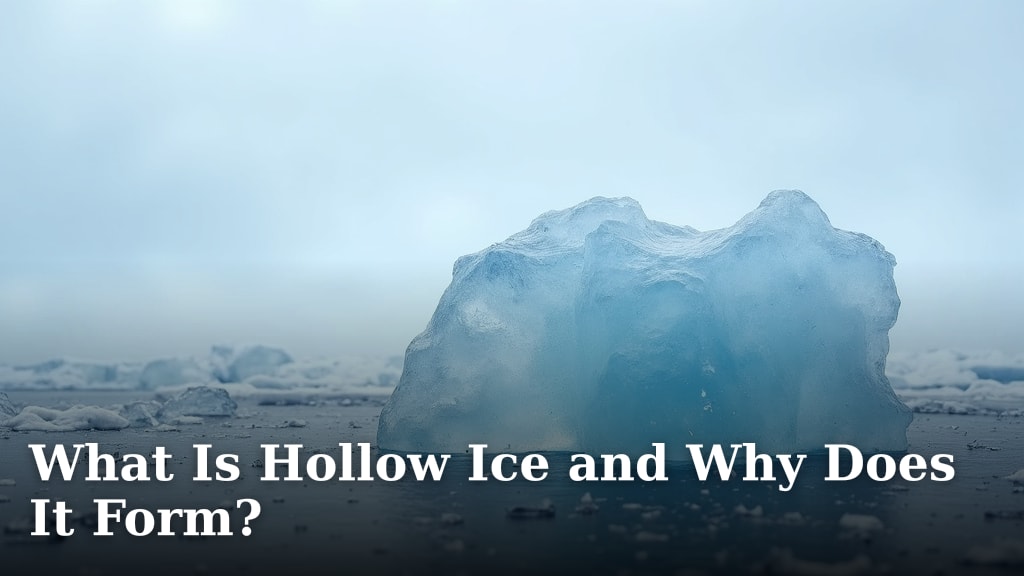 What Is Hollow Ice and Why Does It Form?