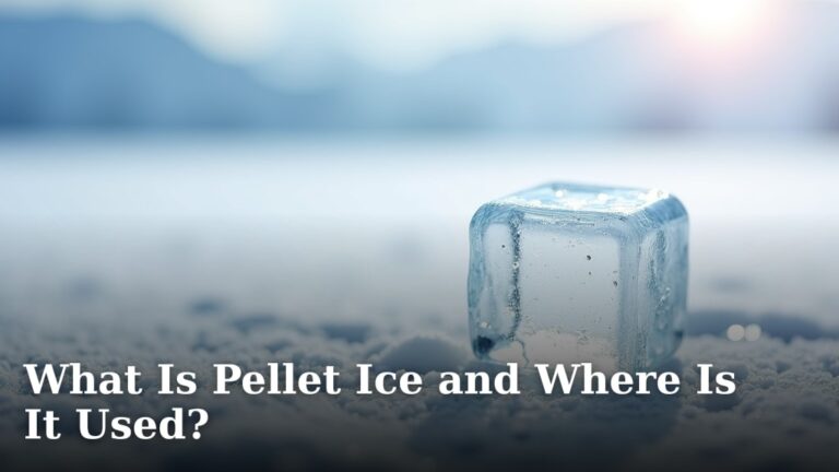What Is Pellet Ice and Where Is It Used?