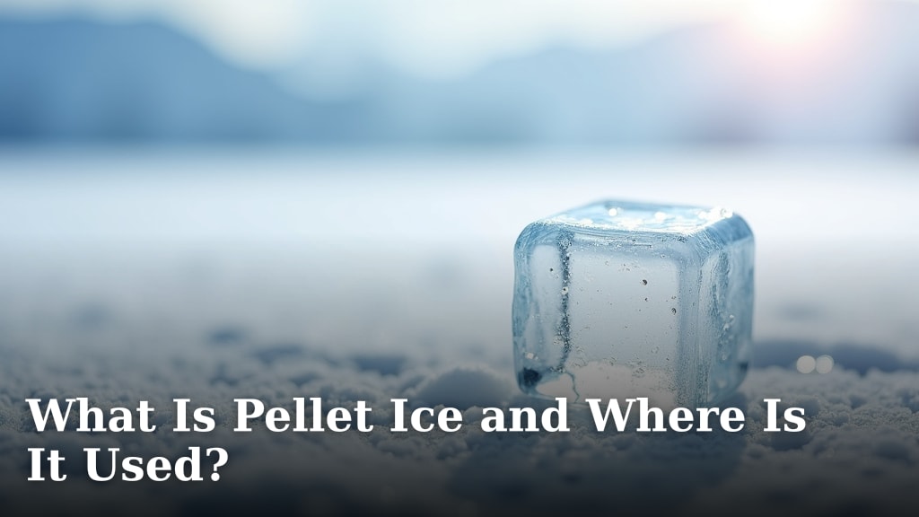What Is Pellet Ice and Where Is It Used?