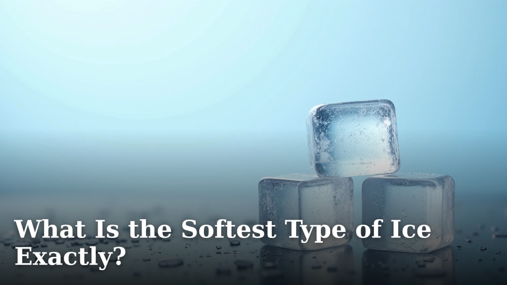 What Is the Softest Type of Ice Exactly?