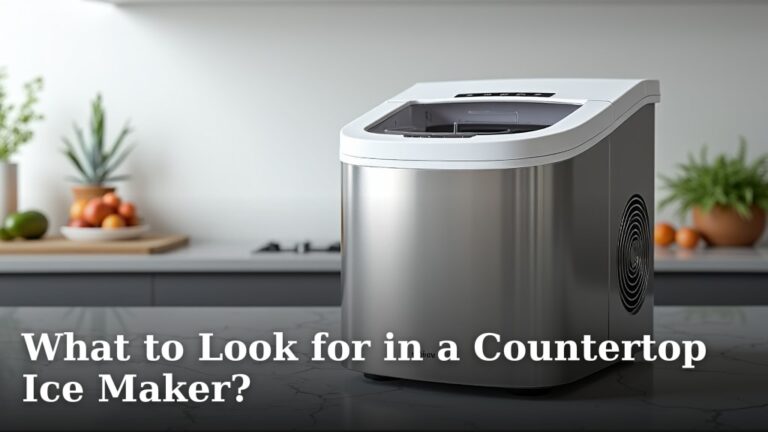 What to Look for in a Countertop Ice Maker?
