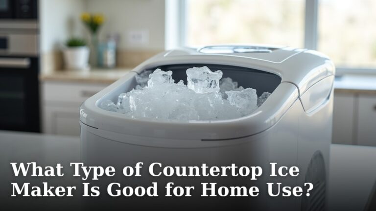 What Type of Countertop Ice Maker Is Good for Home Use?