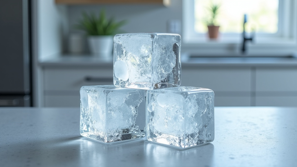 Why Your Countertop Ice Maker Makes Smaller Ice Than Your Freezer