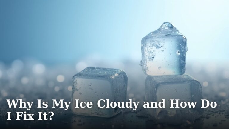 Why Is My Ice Cloudy and How Do I Fix It?